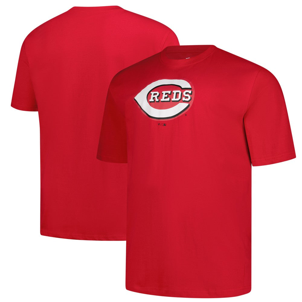 Cincinnati Reds Profile Big & Tall Primary Logo T-Shirt - Red - MLB Online