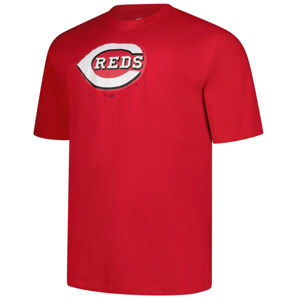 Cincinnati Reds Profile Big & Tall Primary Logo T-Shirt - Red - MLB Online