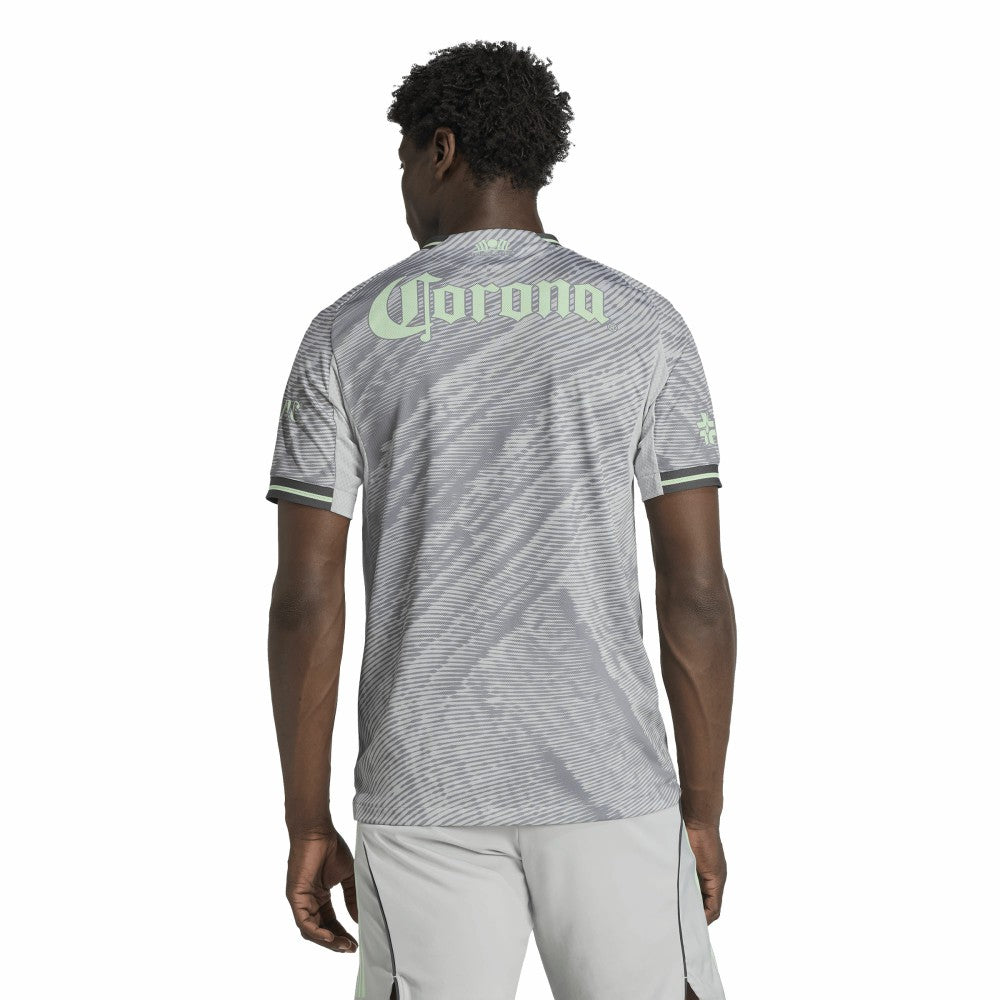 Club America 2025 Third On Field Jersey Gray - Adidas