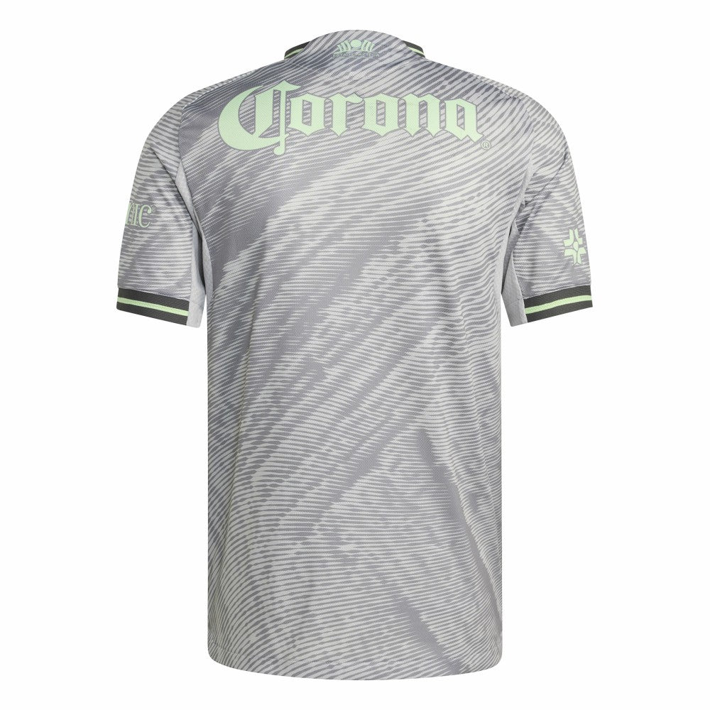 Club America 2025 Third On Field Jersey Gray - Adidas