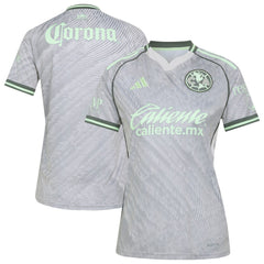 Club America Women's Third 2025/26 Replica Jersey Gray - Adidas