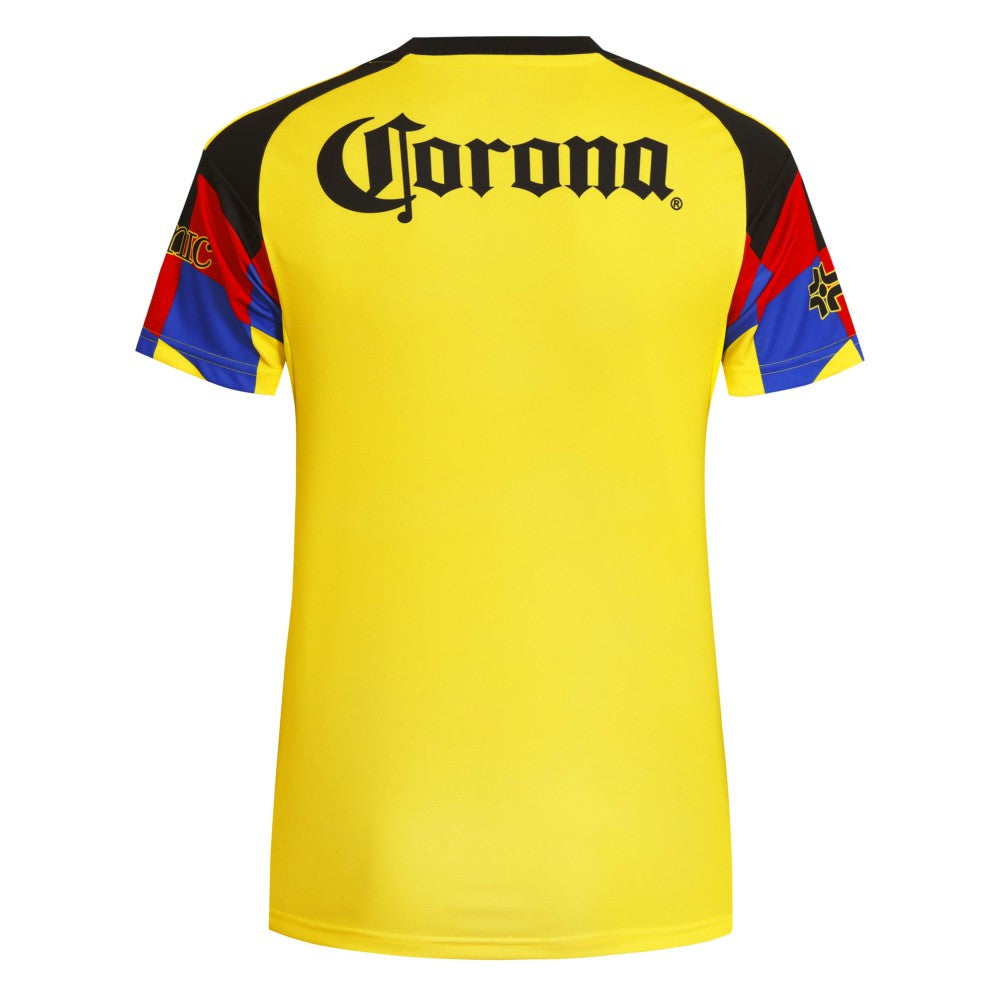 Club America Women's 2025/26 Home Replica Jersey Yellow - Adidas outlet