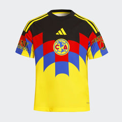 Club America Youth 2025/26 Home Replica Jersey Yellow - Adidas Discount