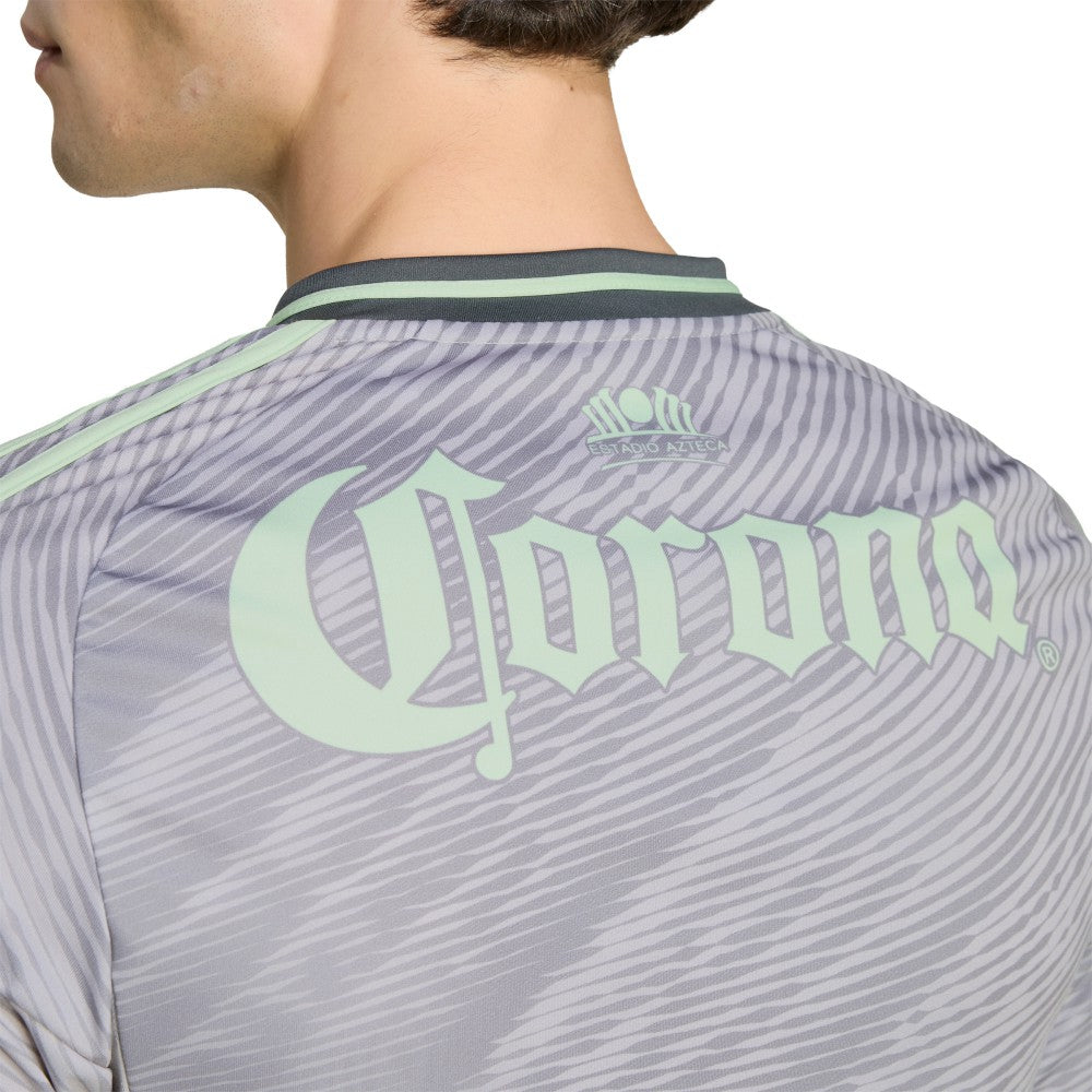 Club America 2025/26 Third Replica Long Sleeve Jersey Gray - Adidas Discount