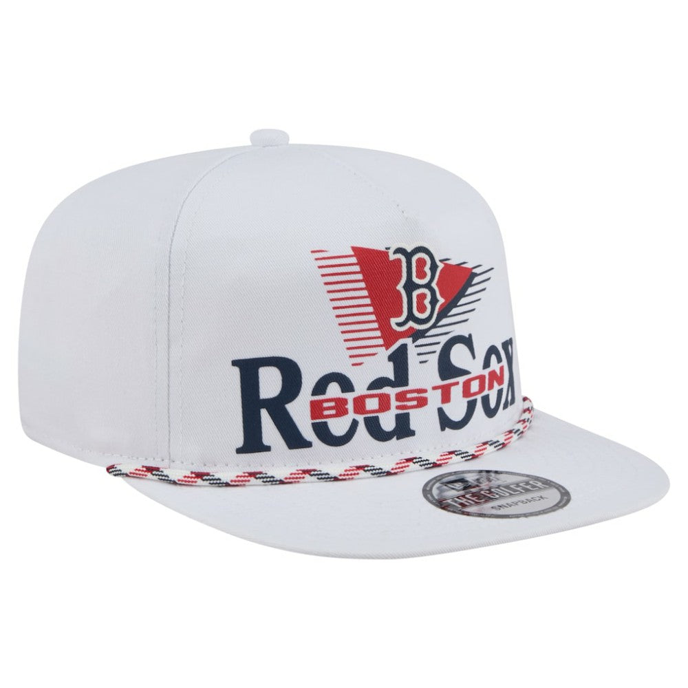 Boston Red Sox New Era Collide Golfer Snapback Hat - White - New Era on Sale