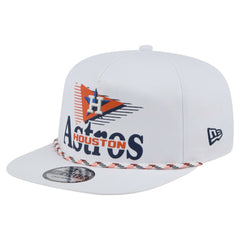 Houston Astros New Era Collide Golfer Snapback Hat - White - New Era Sale