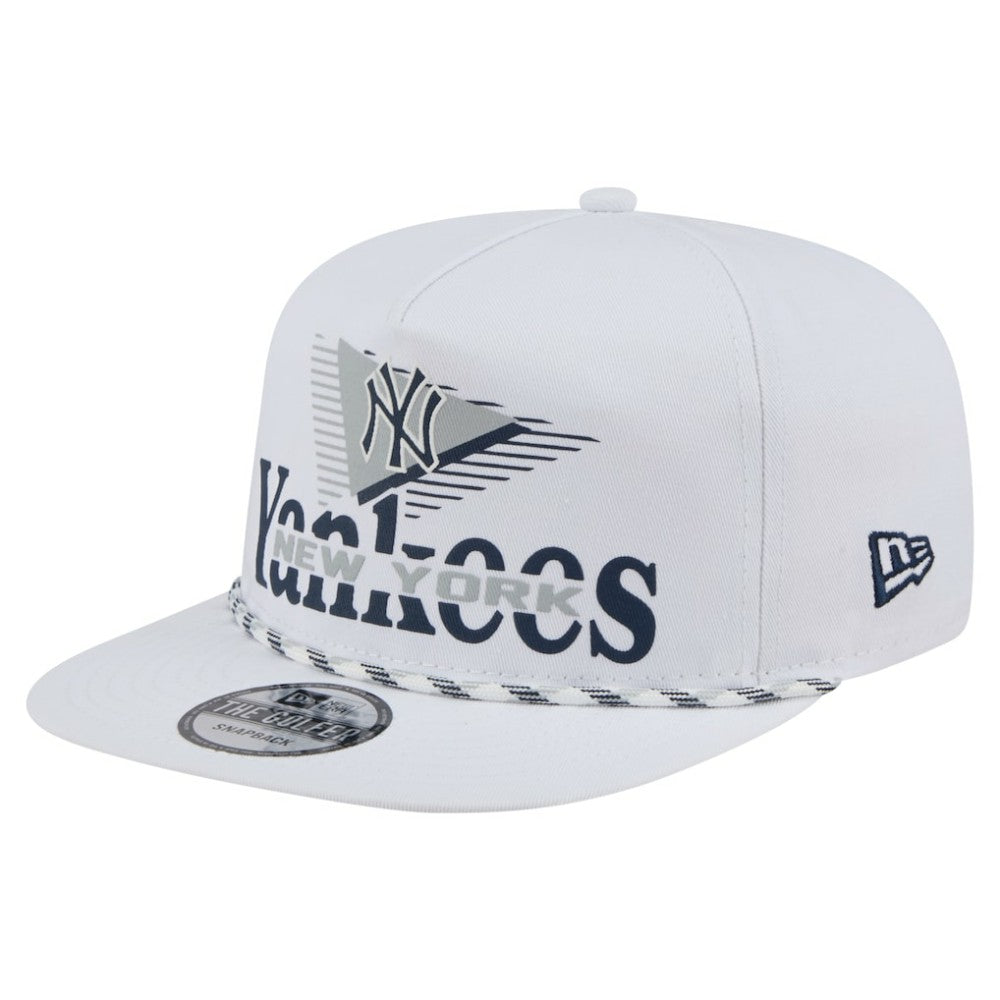 New York Yankees New Era Collide Golfer Snapback Hat - White - New Era Discount