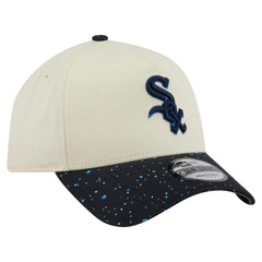 Chicago White Sox New Era Speckle A-Frame 9FORTY Adjustable Hat - Cream - New Era Online