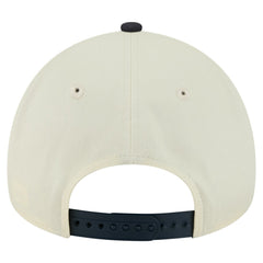 Cleveland Guardians New Era Speckle A-Frame 9FORTY Adjustable Hat - Cream - New Era Discount