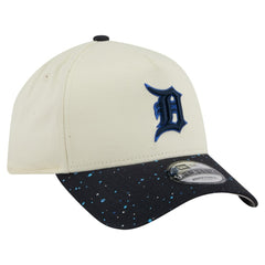 Detroit Tigers New Era Speckle A-Frame 9FORTY Adjustable Hat - Cream - New Era Discount