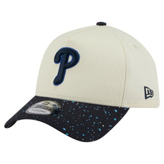 Philadelphia Phillies New Era Speckle A-Frame 9FORTY Adjustable Hat - Cream - New Era Sale