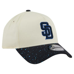 San Diego Padres New Era Speckle A-Frame 9FORTY Adjustable Hat - Cream - New Era Discount