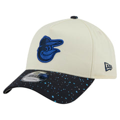 Baltimore Orioles New Era Speckle A-Frame 9FORTY Adjustable Hat - Cream - New Era Online