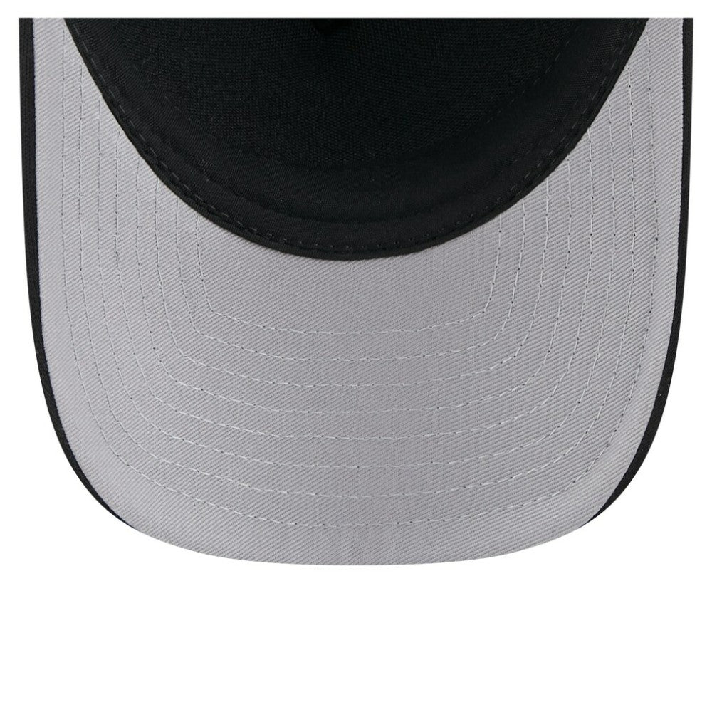 Atlanta Braves New Era City Initial 9FORTY A-Frame M-Crown Adjustable Trucker Hat - Black - New Era Sale