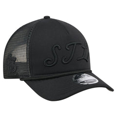 St. Louis Cardinals New Era City Initial 9FORTY A-Frame M-Crown Adjustable Trucker Hat - Black - New Era on Sale