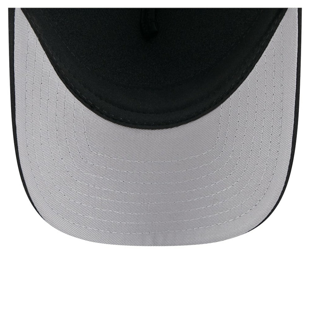 Houston Astros New Era City Initial 9FORTY A-Frame M-Crown Adjustable Trucker Hat - Black - New Era on Sale