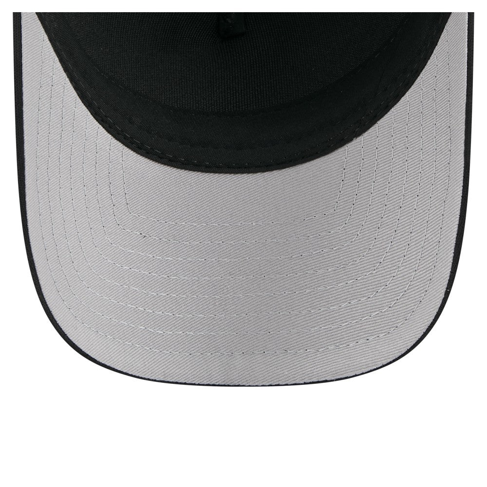 Cleveland Guardians New Era City Initial 9FORTY A-Frame M-Crown Adjustable Trucker Hat - Black - New Era Sale