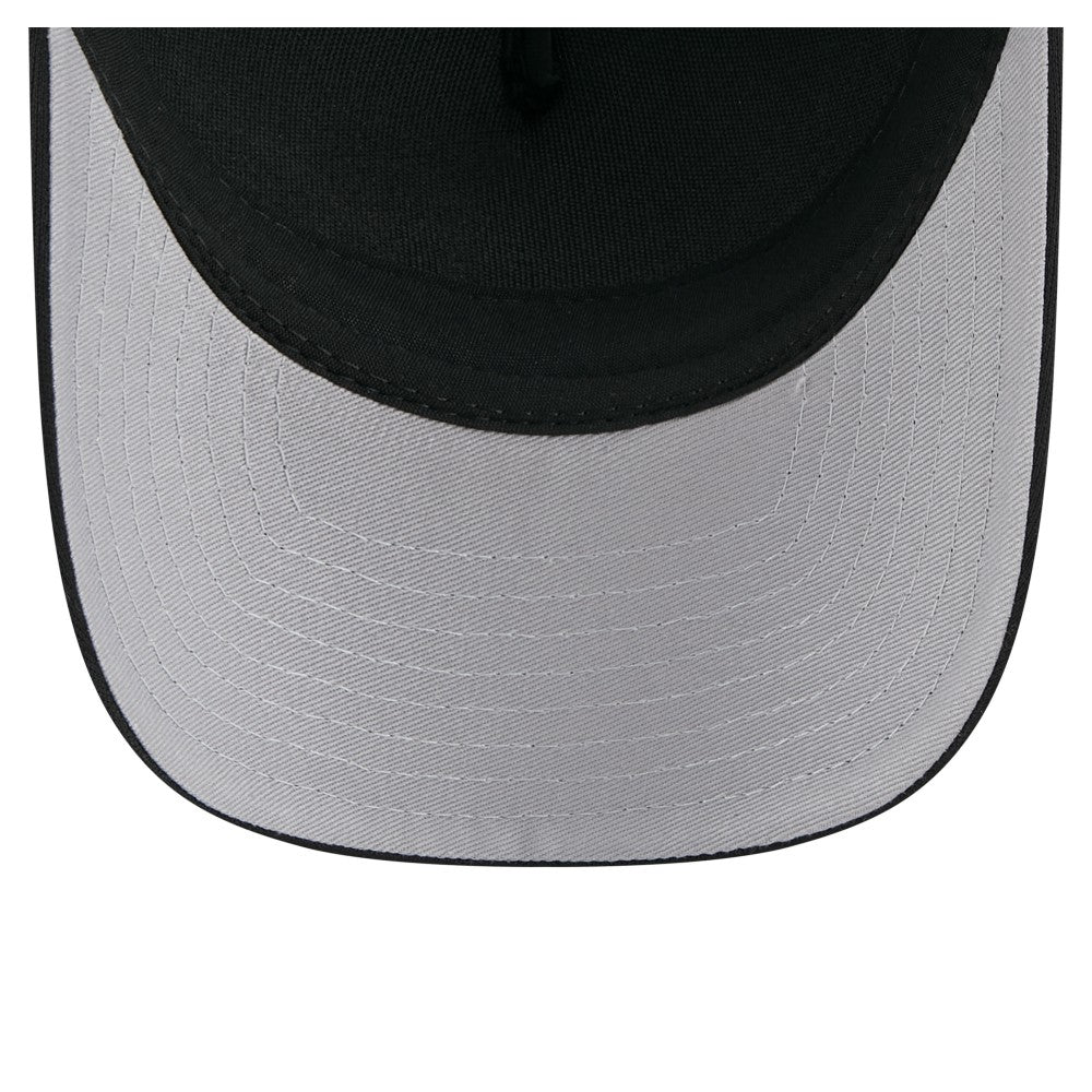 Kansas City Royals New Era City Initial 9FORTY A-Frame M-Crown Adjustable Trucker Hat - Black - New Era Lifestyle