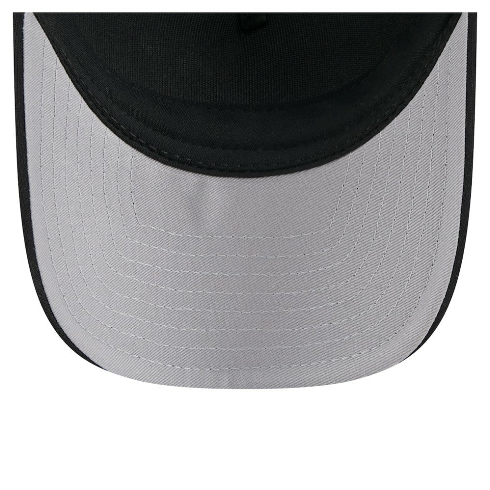 Cincinnati Reds New Era City Initial 9FORTY A-Frame M-Crown Adjustable Trucker Hat - Black - New Era Online