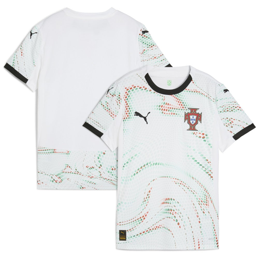 Portugal National Team Women's 2025 Away Replica Jersey White - Puma