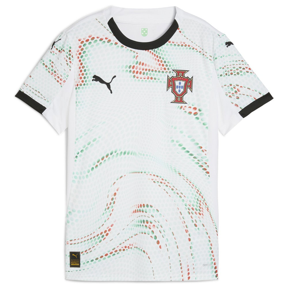 Portugal National Team Women's 2025 Away Replica Jersey White - Puma