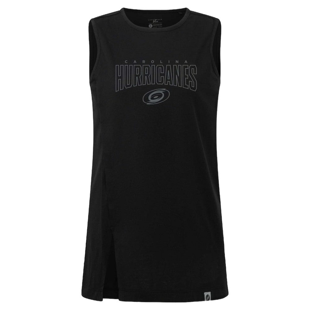 Carolina Hurricanes Levelwear Women's Influx Darkmoon Tank Top - Black - NHL 202597408