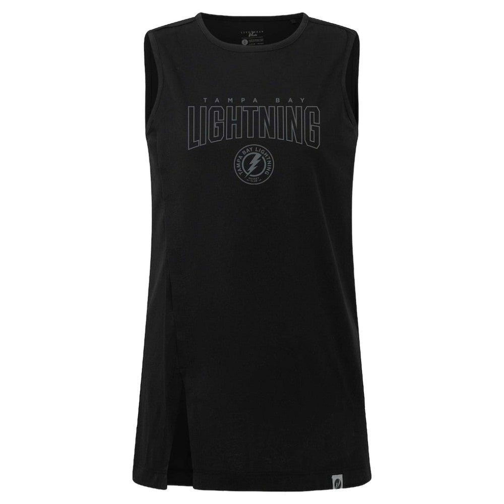 Tampa Bay Lightning Levelwear Women's Influx Darkmoon Tank Top - Black - NHL 202597416