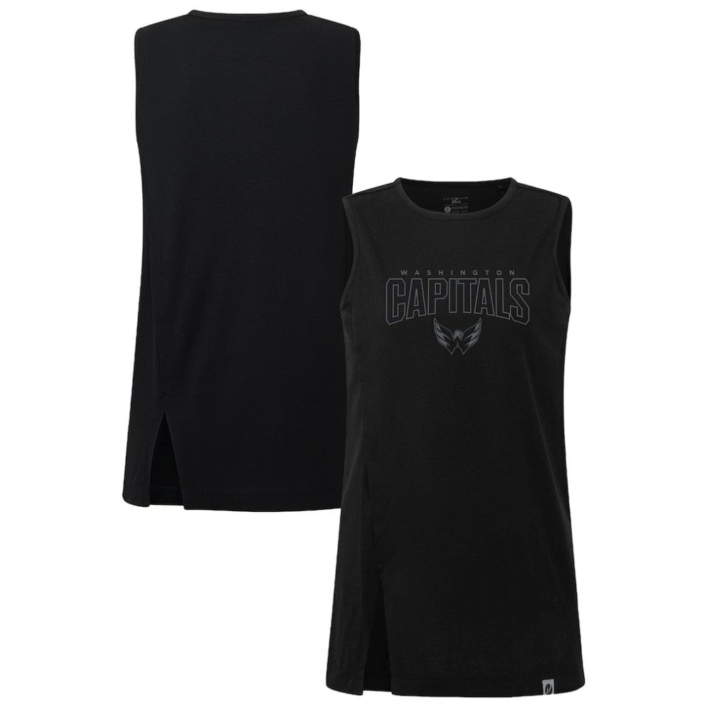 Washington Capitals Levelwear Women's Influx Darkmoon Tank Top - Black - NHL 202597417