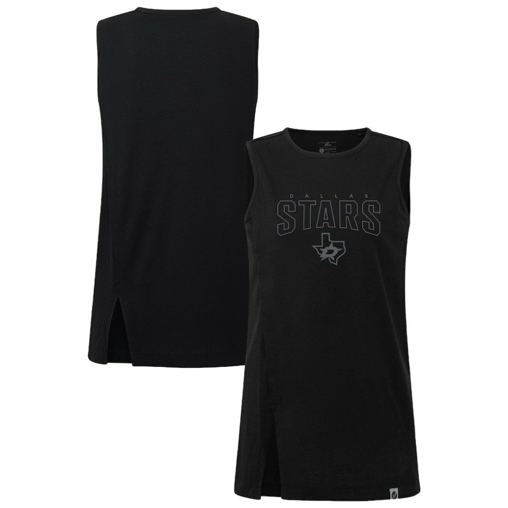 Dallas Stars Levelwear Women's Influx Darkmoon Tank Top - Black - NHL 202597419