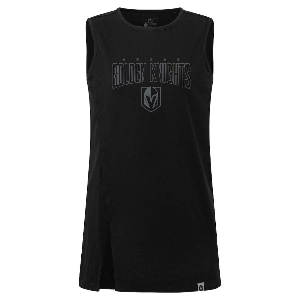 Vegas Golden Knights Levelwear Women's Influx Darkmoon Tank Top - Black - NHL 202597421