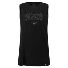San Jose Sharks Levelwear Women's Influx Darkmoon Tank Top - Black - NHL 202597422
