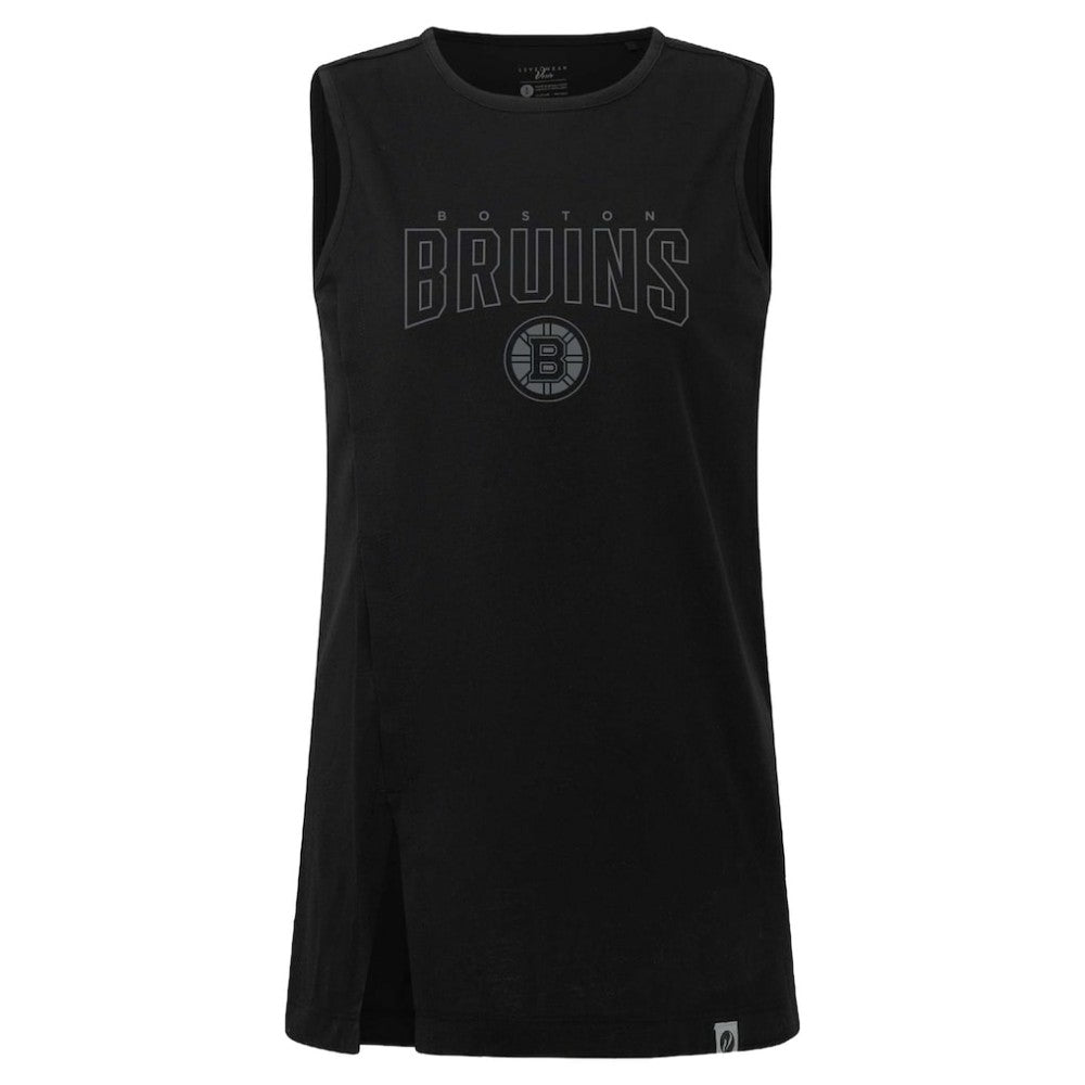 Boston Bruins Levelwear Women's Influx Darkmoon Tank Top - Black - NHL 202597428