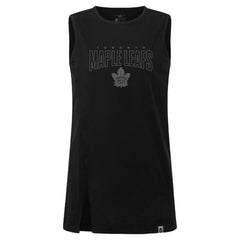 Toronto Maple Leafs Levelwear Women's Influx Darkmoon Tank Top - Black - NHL 202597433