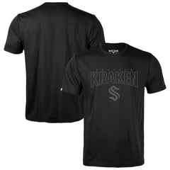 Seattle Kraken Levelwear Richmond Darkmoon T-Shirt - Black - NHL 202597468