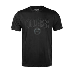 Edmonton Oilers Levelwear Richmond Darkmoon T-Shirt - Black - NHL 202597474