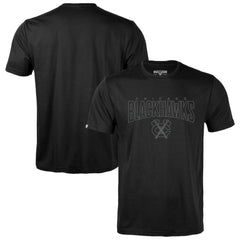 Chicago Blackhawks Levelwear Richmond Darkmoon T-Shirt - Black - NHL 202597484