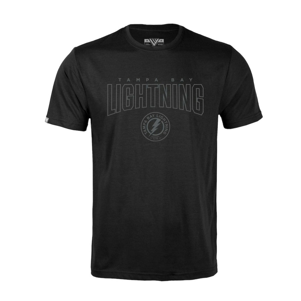 Tampa Bay Lightning Levelwear Richmond Darkmoon T-Shirt - Black - NHL 202597492