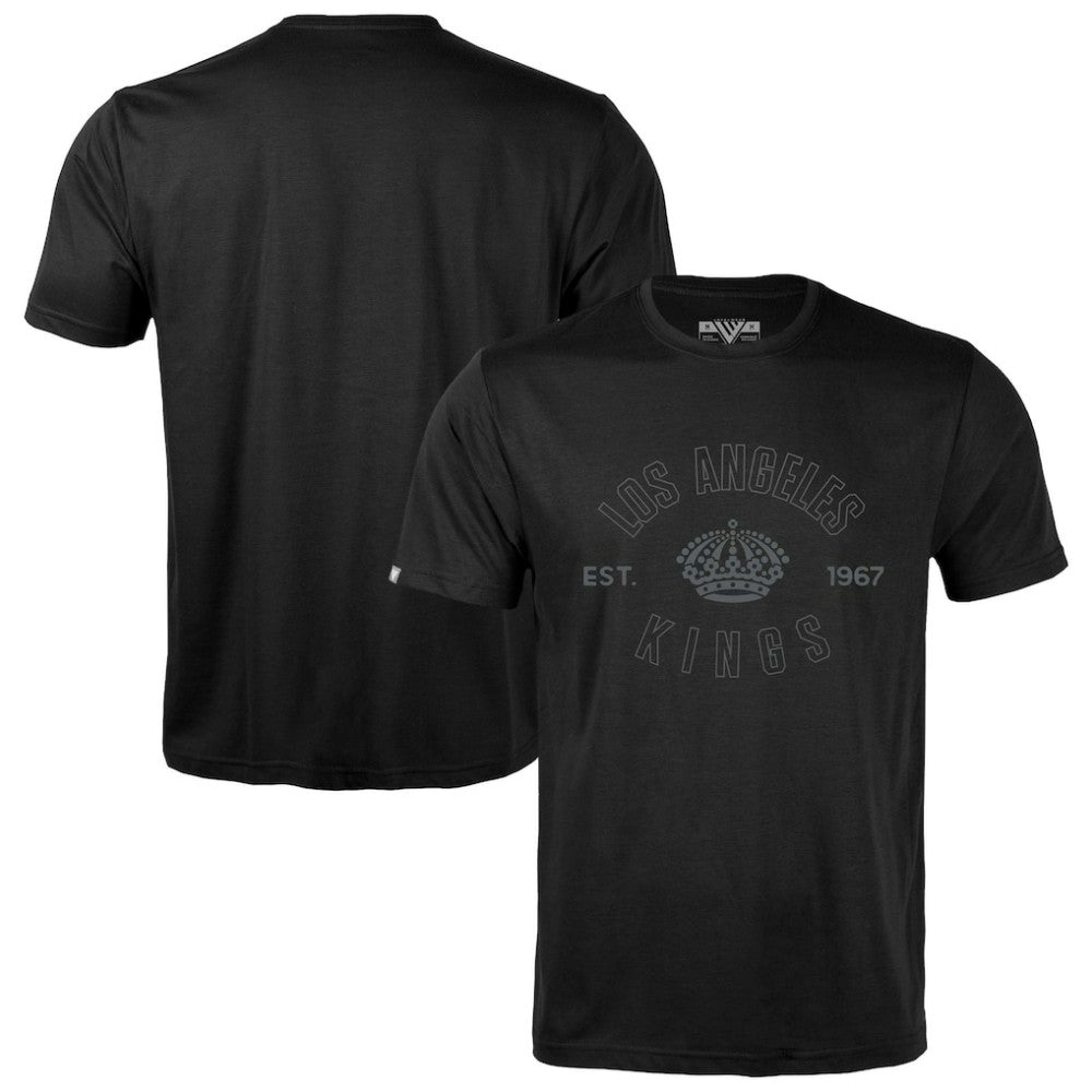 Los Angeles Kings Levelwear Richmond Darkmoon T-Shirt - Black - NHL 202597496