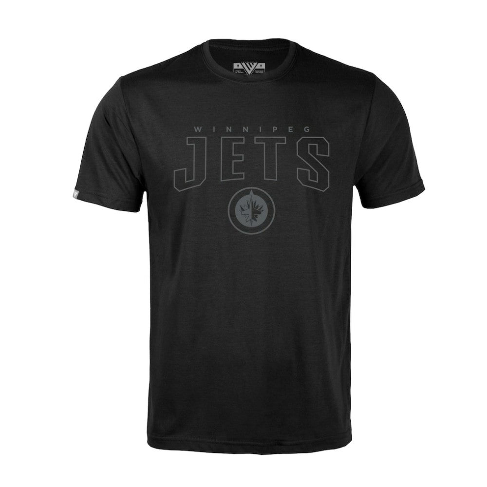 Winnipeg Jets Levelwear Richmond Darkmoon T-Shirt - Black - NHL 202597498