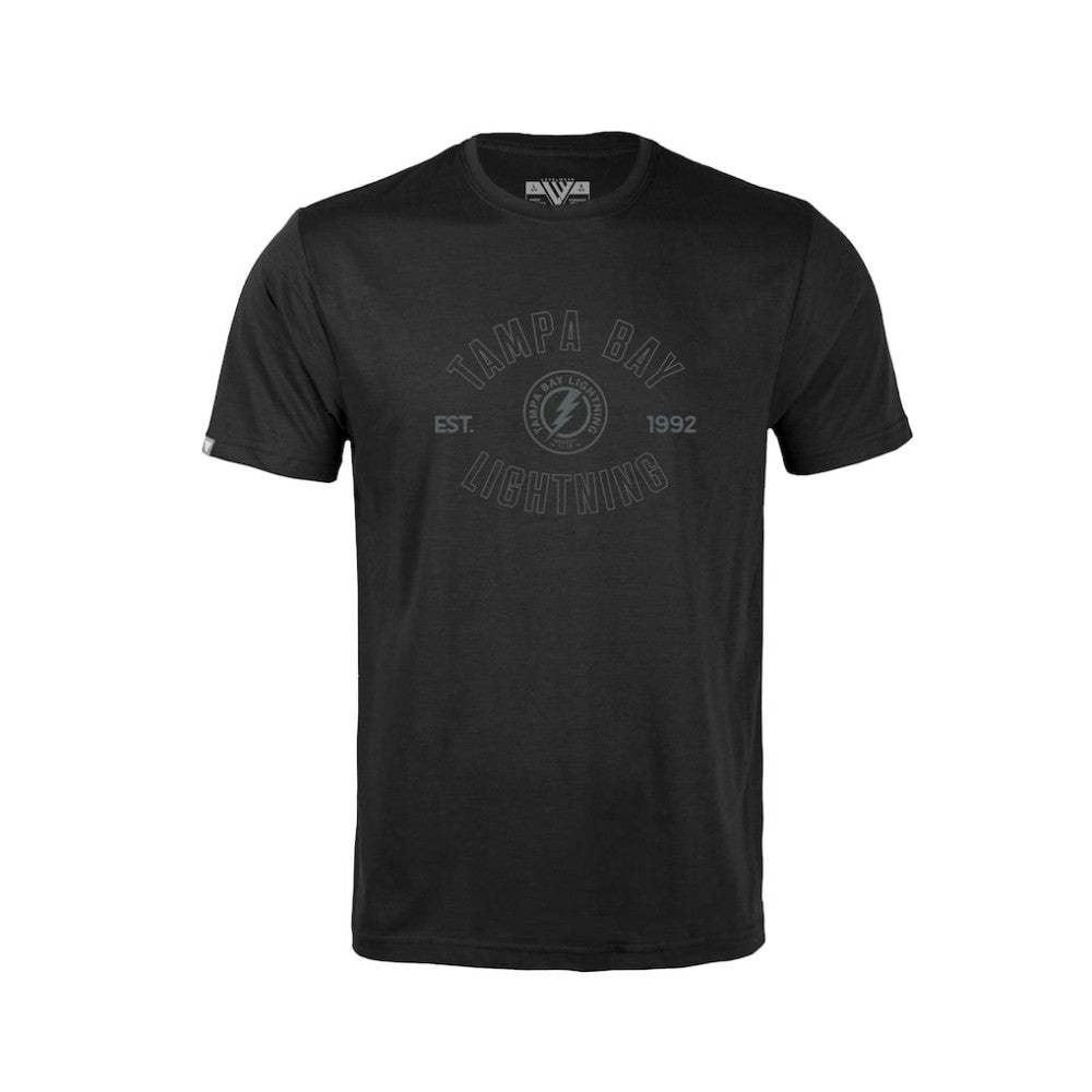 Tampa Bay Lightning Levelwear Youth Little Richmond Abyssal T-Shirt - Black - NHL 202597564
