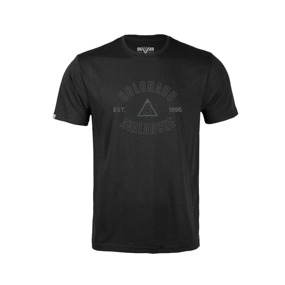Colorado Avalanche Levelwear Youth Little Richmond Abyssal T-Shirt - Black - NHL 202597577