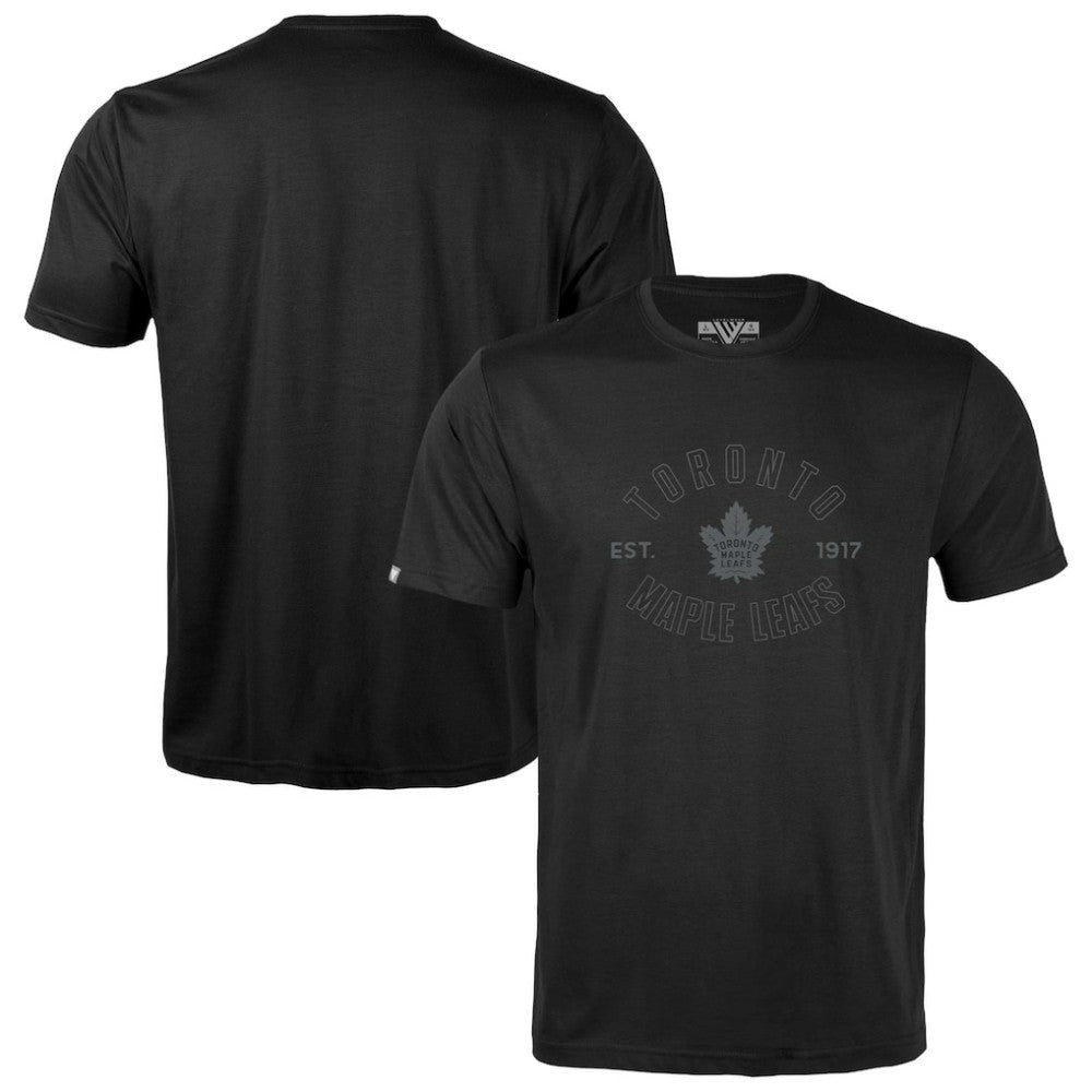 Toronto Maple Leafs Levelwear Youth Little Richmond Abyssal T-Shirt - Black - NHL 202597578