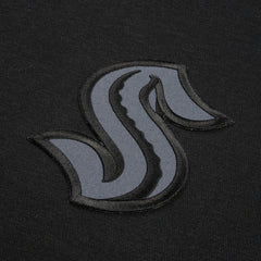 Seattle Kraken Levelwear Women's Waterfall Nightfall Pullover Hoodie - Black - NHL 202597624