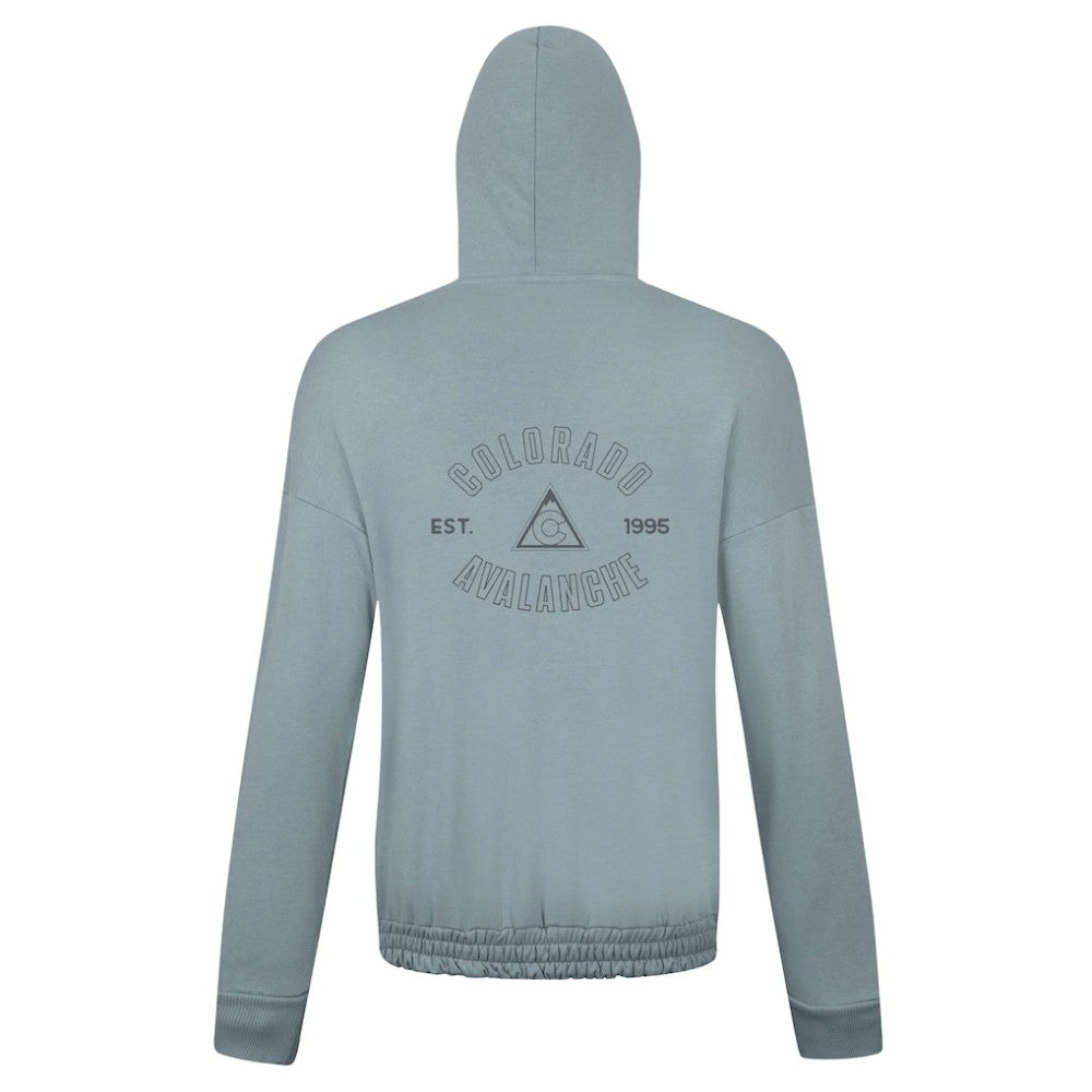 Colorado Avalanche Levelwear Women's Waterfall Nightfall Pullover Hoodie - Gray - NHL 202597626