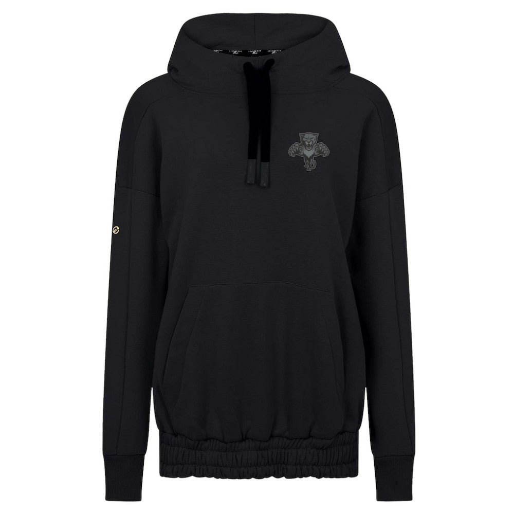 Florida Panthers Levelwear Women's Waterfall Nightfall Pullover Hoodie - Black - NHL 202597636