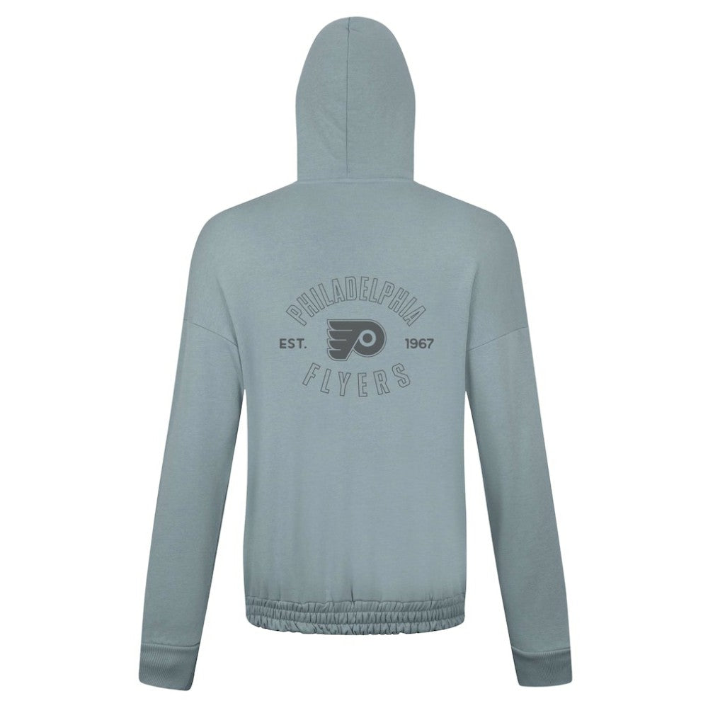 Philadelphia Flyers Levelwear Women's Waterfall Nightfall Pullover Hoodie - Gray - NHL 202597643