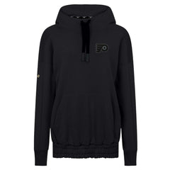 Philadelphia Flyers Levelwear Women's Waterfall Nightfall Pullover Hoodie - Black - NHL 202597645