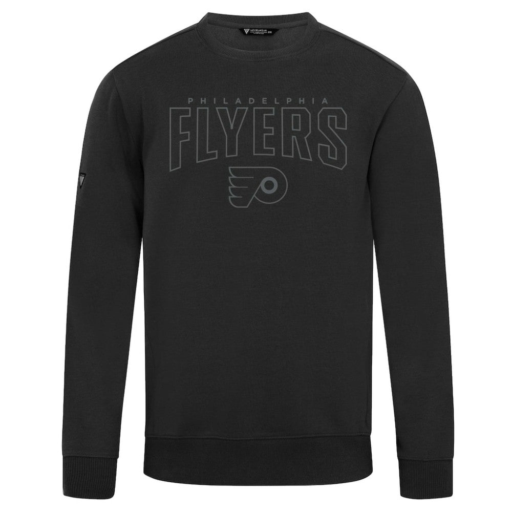 Philadelphia Flyers Levelwear Zane Darkmoon Pullover Sweatshirt - Black - NHL 202597688