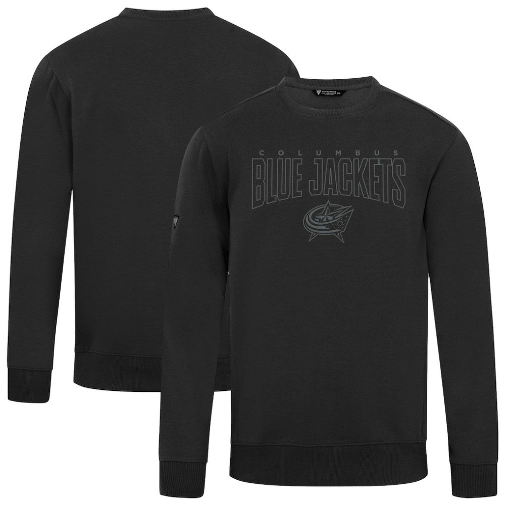 Columbus Blue Jackets Levelwear Zane Darkmoon Pullover Sweatshirt - Black - NHL 202597690