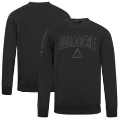 Colorado Avalanche Levelwear Zane Darkmoon Pullover Sweatshirt - Black - NHL 202597693
